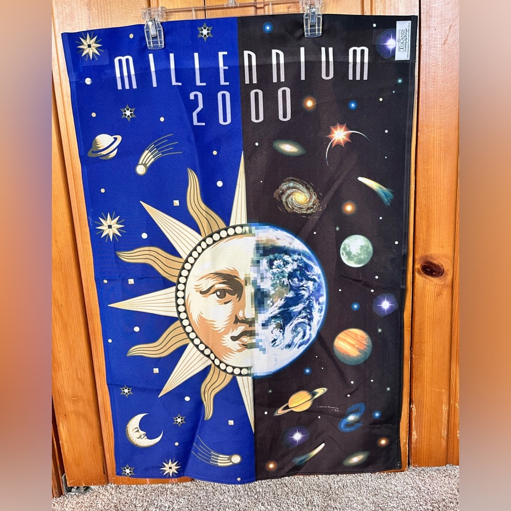 Millennium 2000 banner by TOLAND